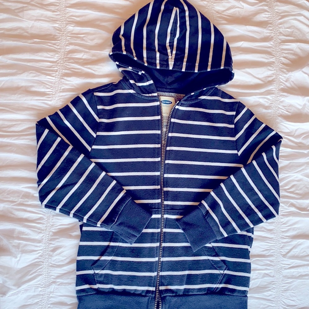 Old Navy Boys Full Zip Sweatshirt Hoodie (S 6-7)